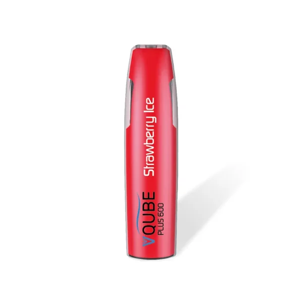 VQUBE Plus600 - Einweg E-Zigaretten 16 mg/ml Strawberry Ice
