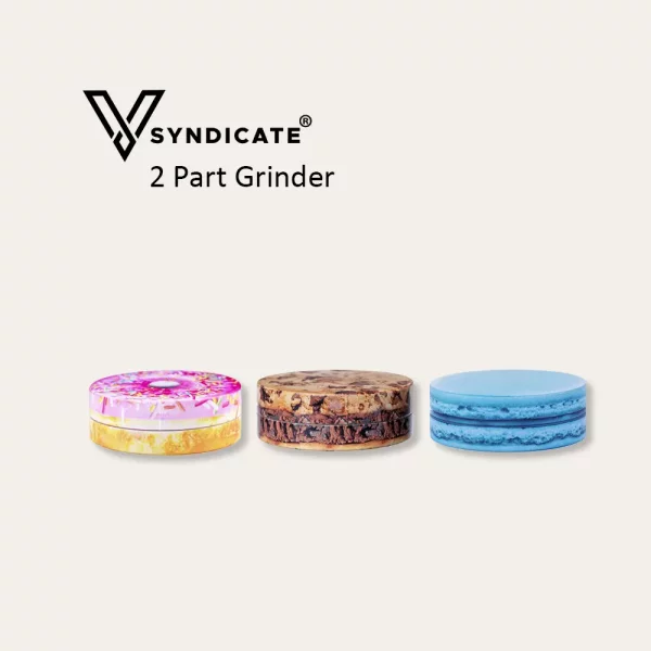 V-Syndicate Grinder 2-teilig "Dine-In - Sweets" ø 63mm